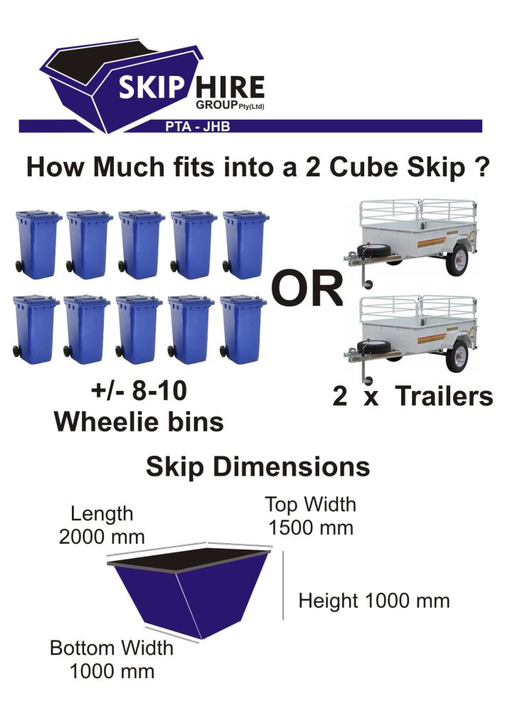 Skip Dimensions Skip Hire Pretoria